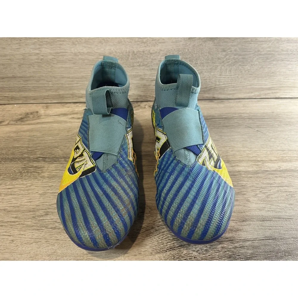 Kids Nike Jr‎ Zoom Superfly 9 Pro KM FG DX3663-400 Cleats Youth Boys Size 4.5 Y